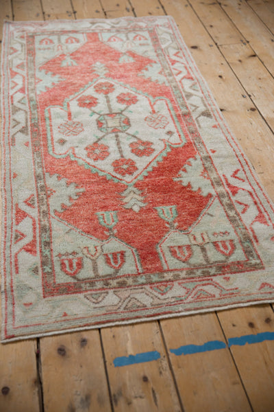 2.5x5.5 Vintage Distressed Oushak Rug Runner by Old New House® - product image 8 for Resin Society