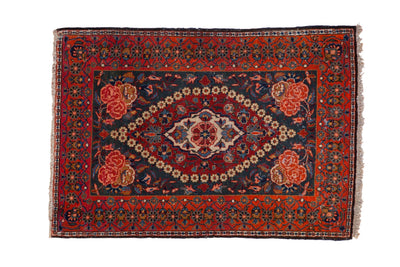 2x3 Vintage Fine Kashan Rug Mat by Old New House® - main product image for Resin Society