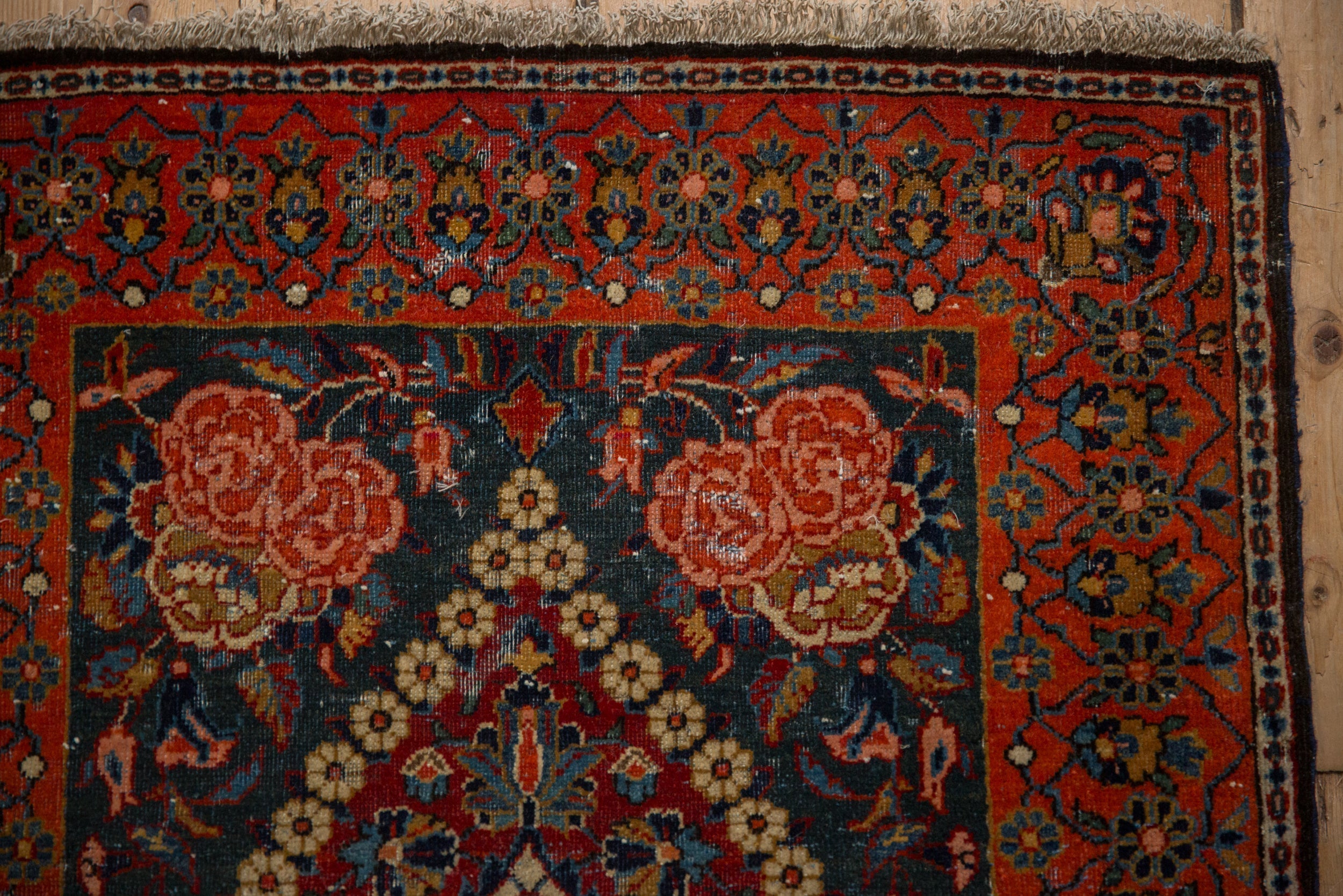 2x3 Vintage Fine Kashan Rug Mat by Old New House® - product image 3 for Resin Society