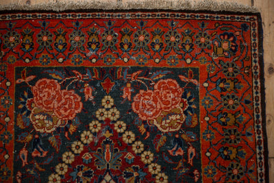 2x3 Vintage Fine Kashan Rug Mat by Old New House® - product image 3 for Resin Society