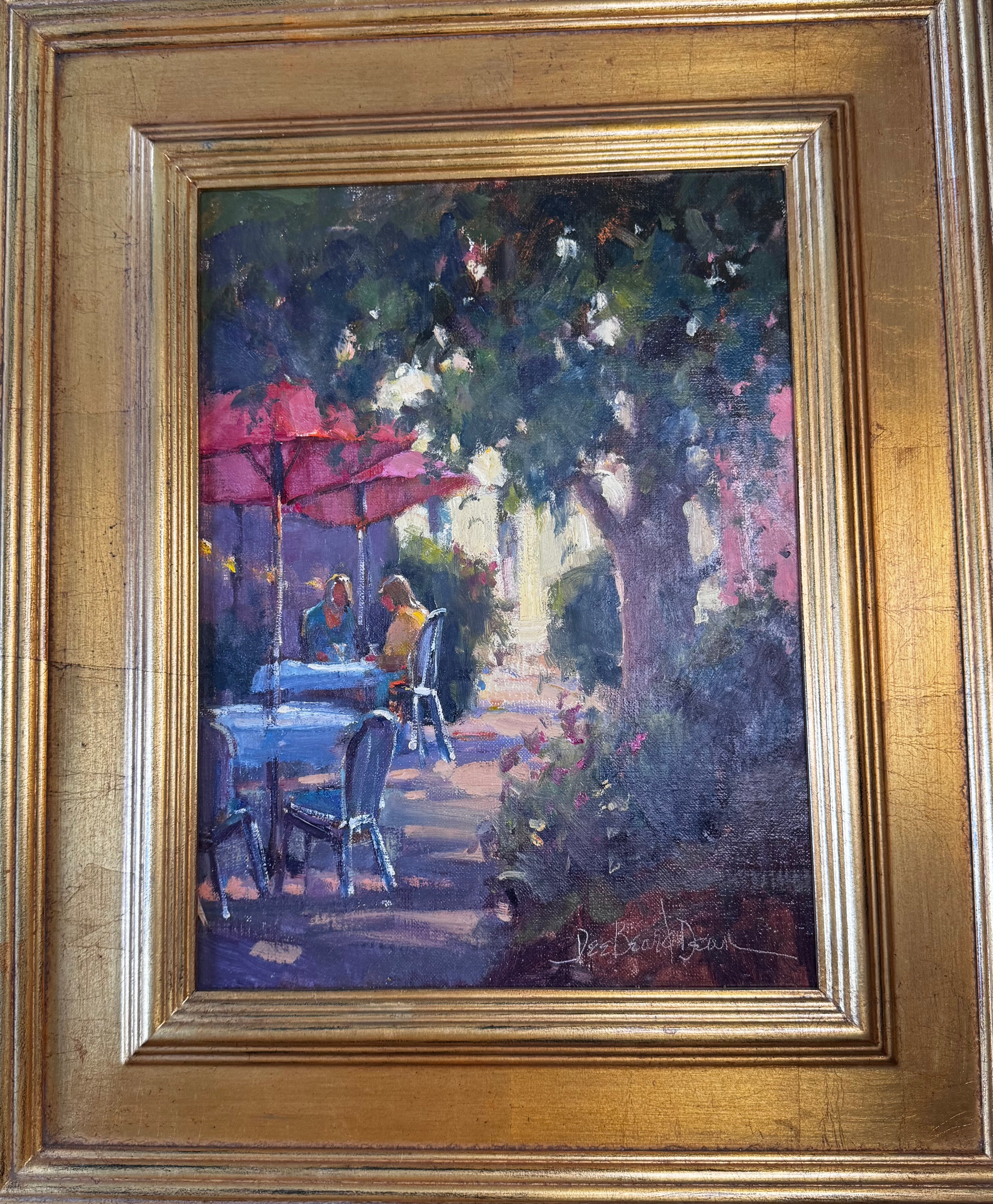 One Hundred and Twenty Eight - framed plein air painting by John Beard Collection