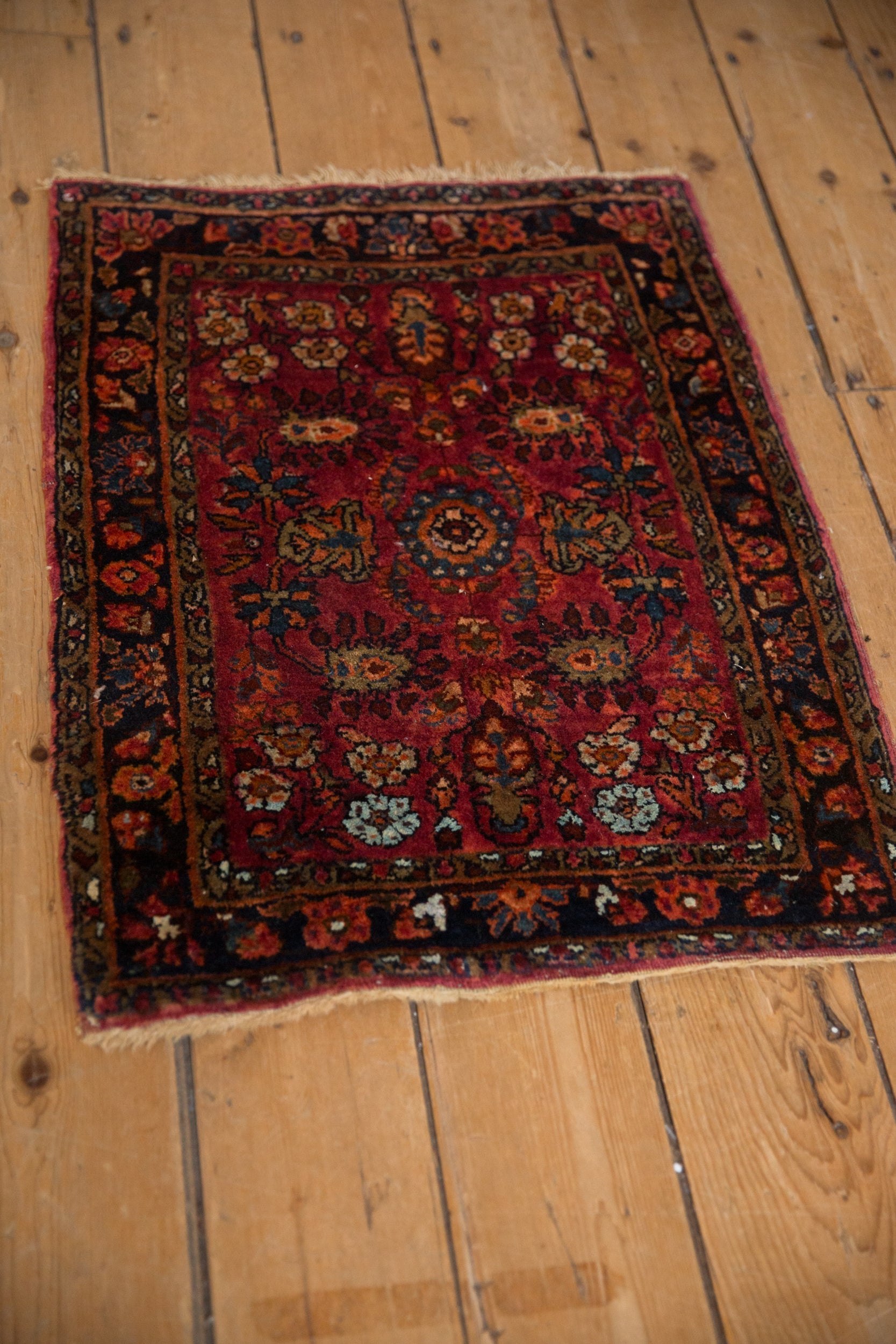 2x2.5 Vintage Fine Lilihan Square Rug Mat by Old New House® - product image 4 for Resin Society