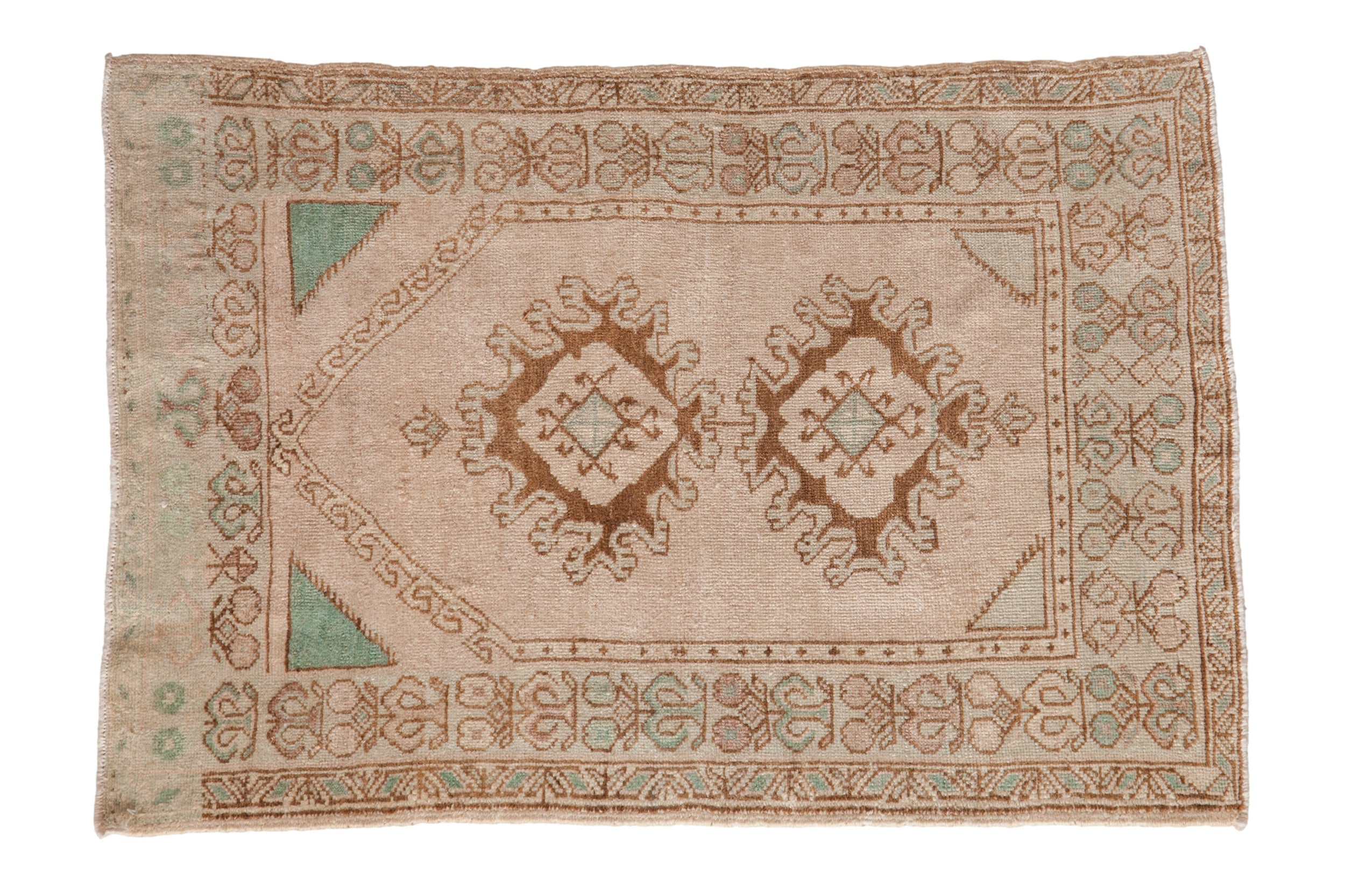3x4.5 Vintage Distressed Oushak Rug by Old New House® - main product image for Resin Society