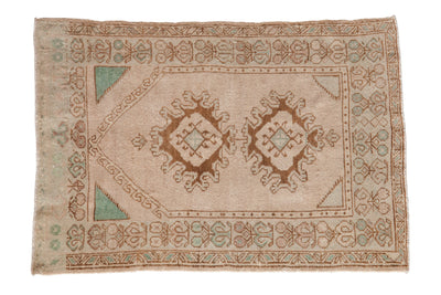 3x4.5 Vintage Distressed Oushak Rug by Old New House® - main product image for Resin Society