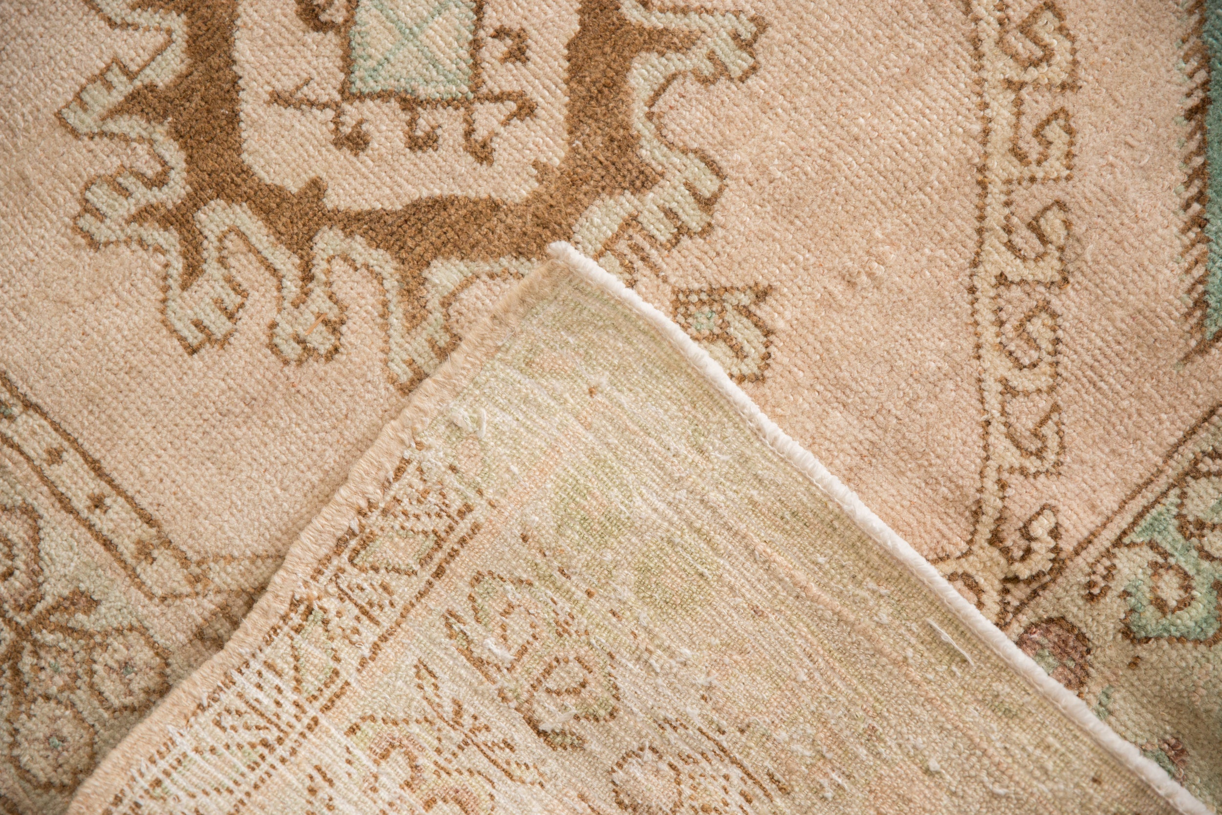 3x4.5 Vintage Distressed Oushak Rug by Old New House® - product image 9 for Resin Society