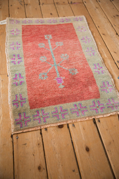 2x3.5 Vintage Distressed Oushak Rug by Old New House® - product image 6 for Resin Society