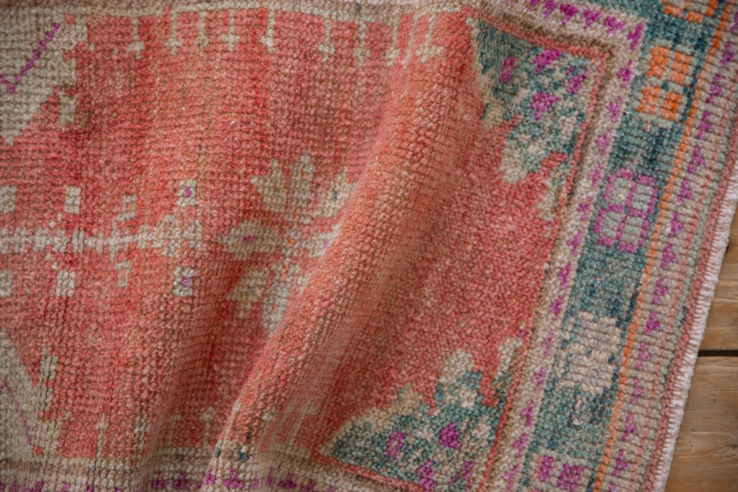 2x3.5 Vintage Distressed Oushak Rug