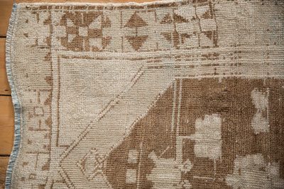 3x4 Vintage Distressed Oushak Square Rug by Old New House® - product image 3 for Resin Society