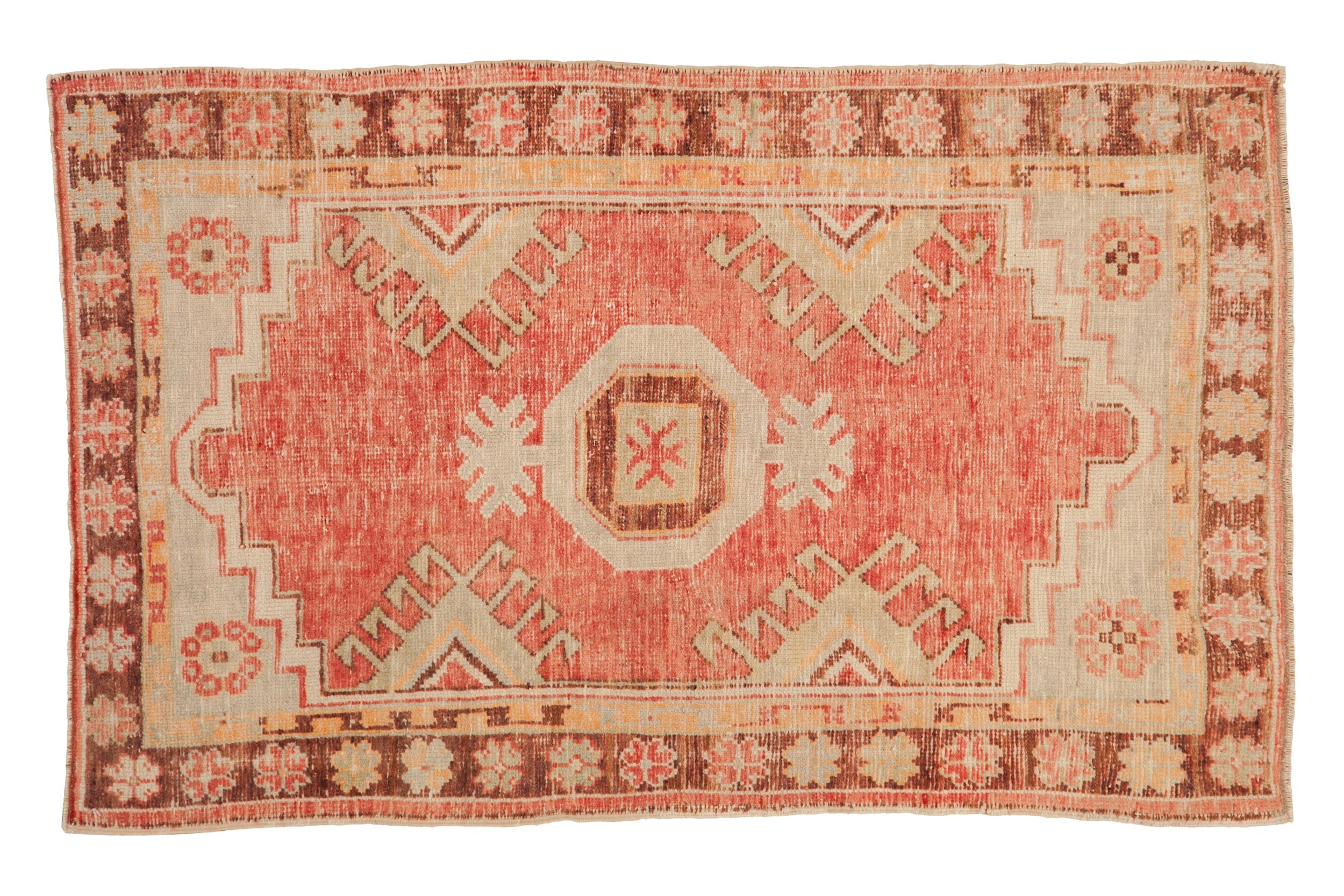 2.5x4.5 Vintage Distressed Oushak Rug by Old New House® - main product image for Resin Society