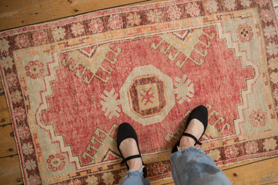 2.5x4.5 Vintage Distressed Oushak Rug by Old New House® - product image 2 for Resin Society