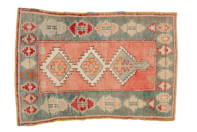 2.5x3.5 Vintage Distressed Oushak Rug by Old New House® - main product image for Resin Society