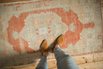 3x6 Vintage Distressed Oushak Rug Runner by Old New House® - product image 2 for Resin Society