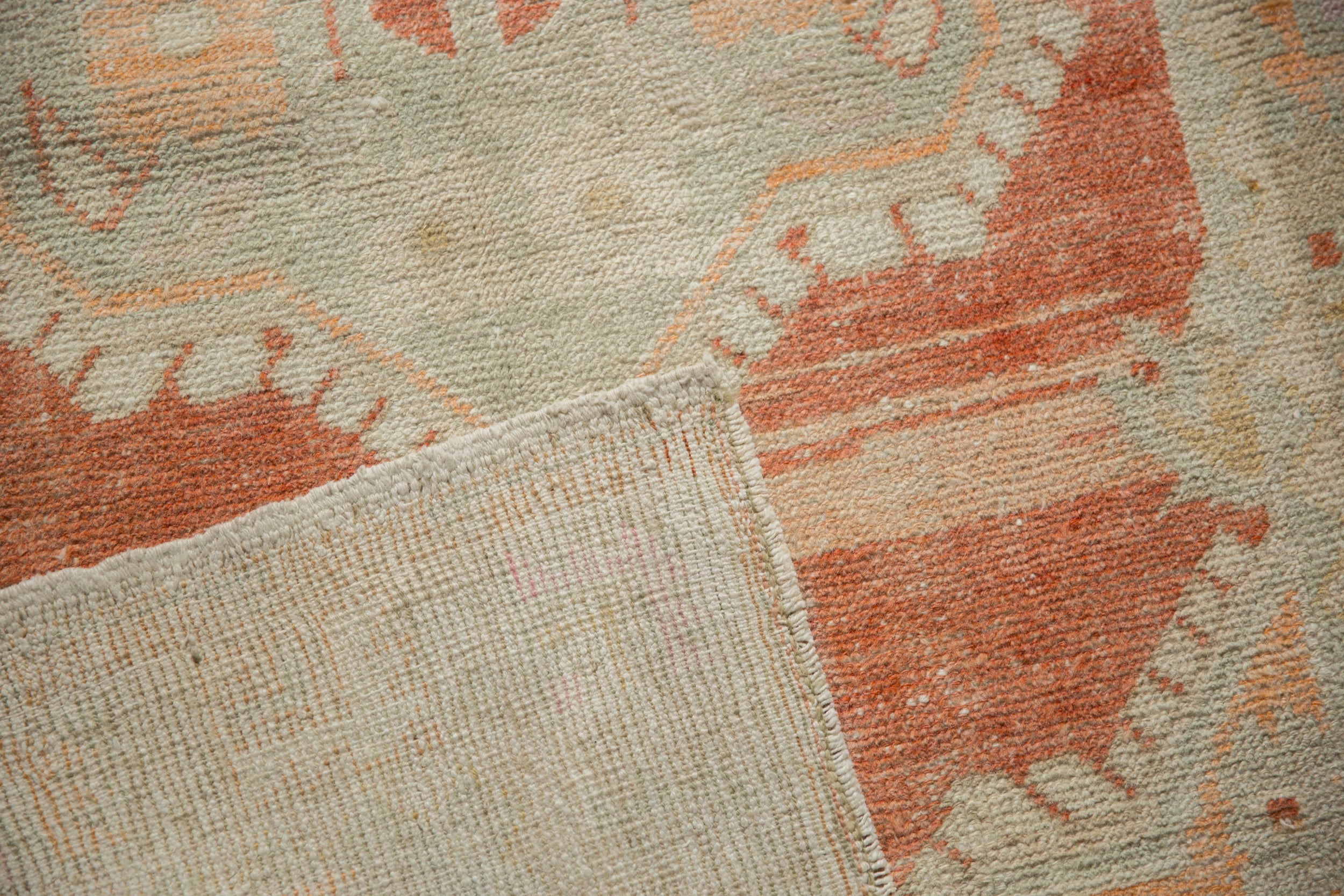 3x6 Vintage Distressed Oushak Rug Runner by Old New House® - product image 9 for Resin Society