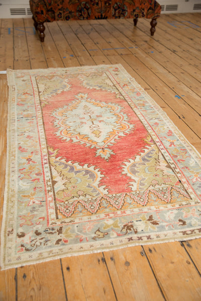 3x6 Vintage Distressed Oushak Rug Runner by Old New House® - product image 4 for Resin Society