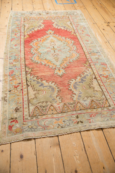 3x6 Vintage Distressed Oushak Rug Runner by Old New House® - product image 6 for Resin Society