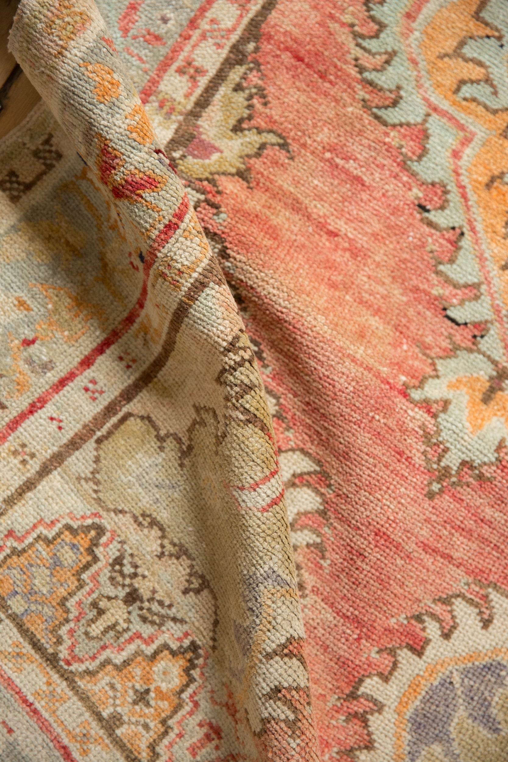 3x6 Vintage Distressed Oushak Rug Runner by Old New House® - product image 7 for Resin Society