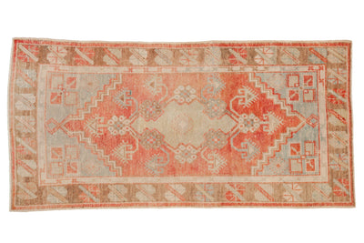 2.5x5 Vintage Distressed Oushak Rug Runner by Old New House® - main product image for Resin Society