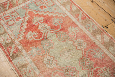 2.5x5 Vintage Distressed Oushak Rug Runner by Old New House® - product image 7 for Resin Society