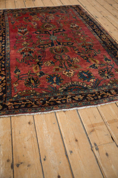 4x6.5 Antique Fine Sarouk Rug by Old New House® - product image 4 for Resin Society