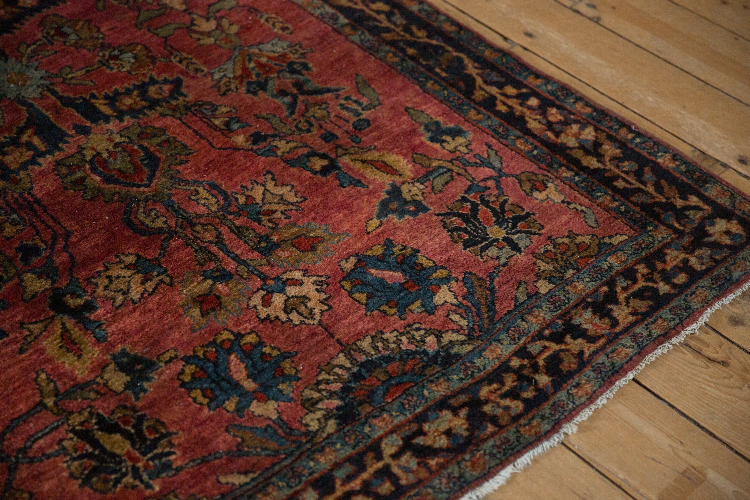 4x6.5 Antique Fine Sarouk Rug by Old New House® - product image 5 for Resin Society