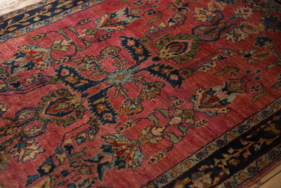 4x6.5 Antique Fine Sarouk Rug by Old New House® - product image 7 for Resin Society
