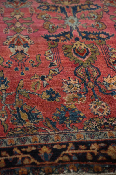 4x6.5 Antique Fine Sarouk Rug by Old New House® - product image 9 for Resin Society