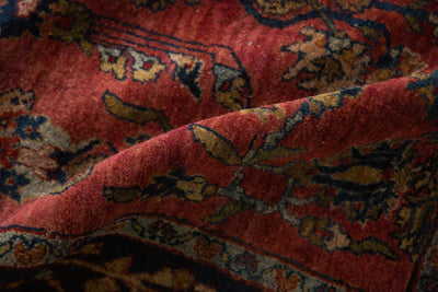 4x6.5 Antique Fine Sarouk Rug by Old New House® - product image 10 for Resin Society