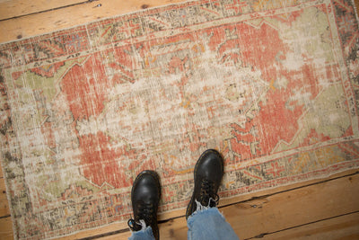 2.5x4.5 Vintage Distressed Oushak Rug