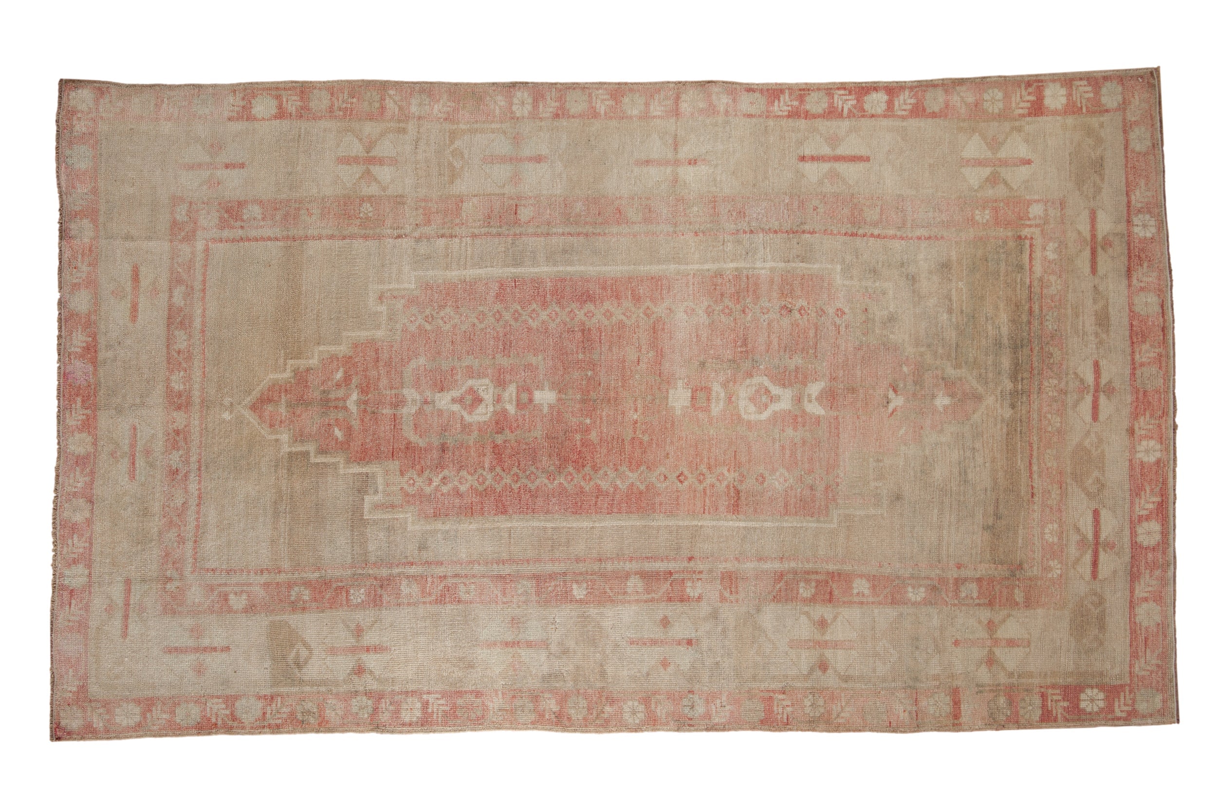 5x8.5 Vintage Distressed Oushak Carpet by Old New House® - main product image for Resin Society