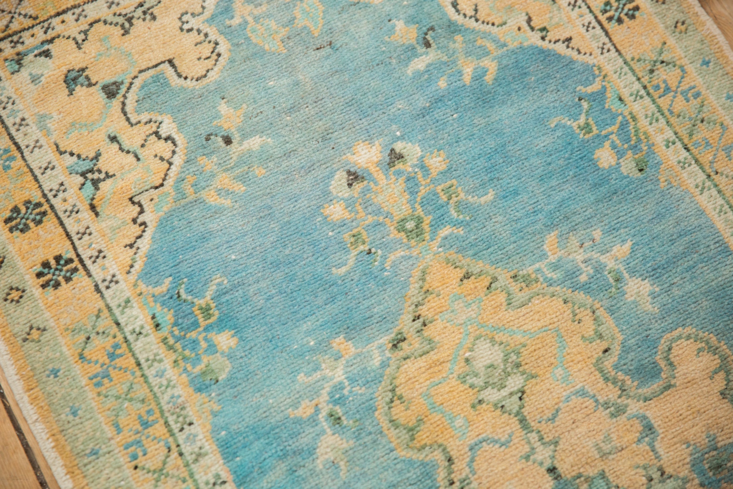 2.5x5 Vintage Distressed Oushak Rug Runner by Old New House® - product image 7 for Resin Society