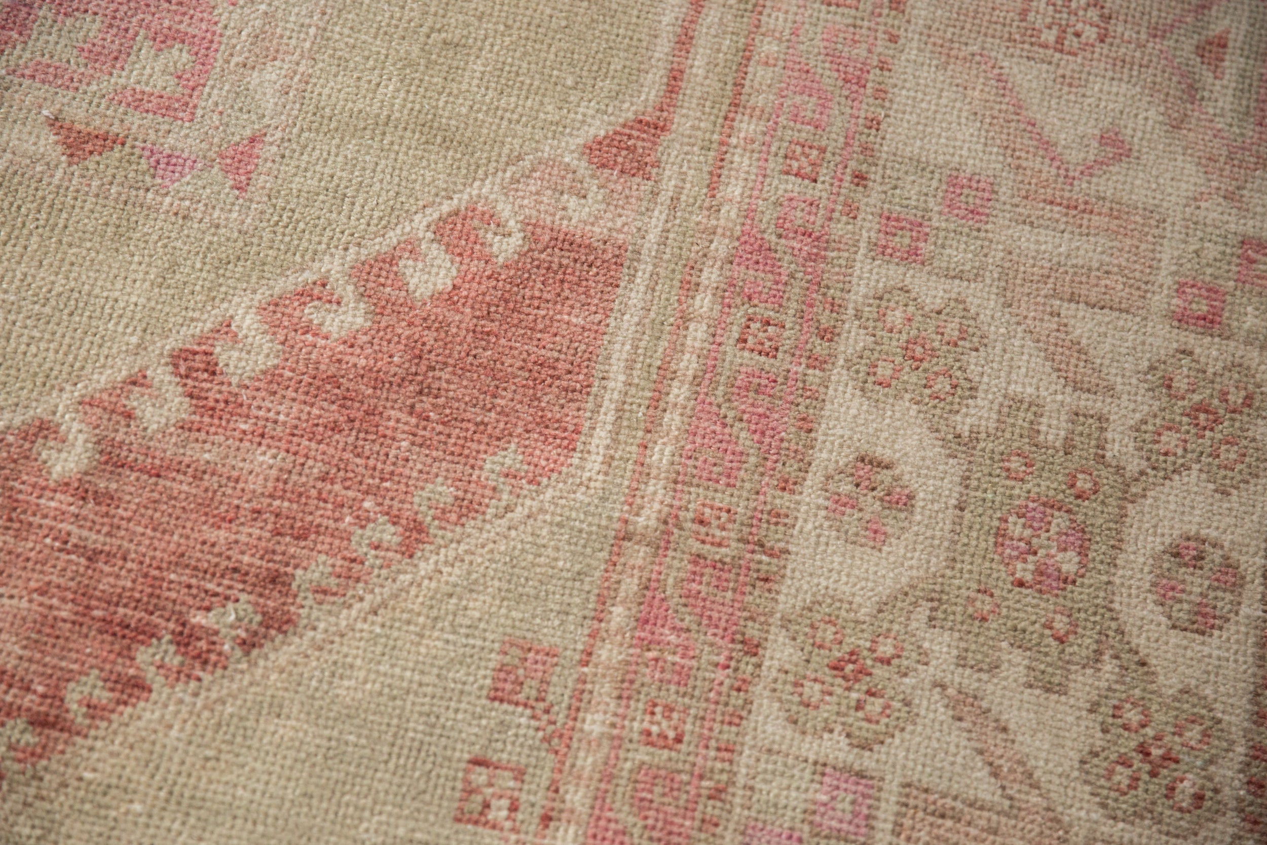 6x8.5 Vintage Distressed Oushak Carpet by Old New House® - product image 4 for Resin Society