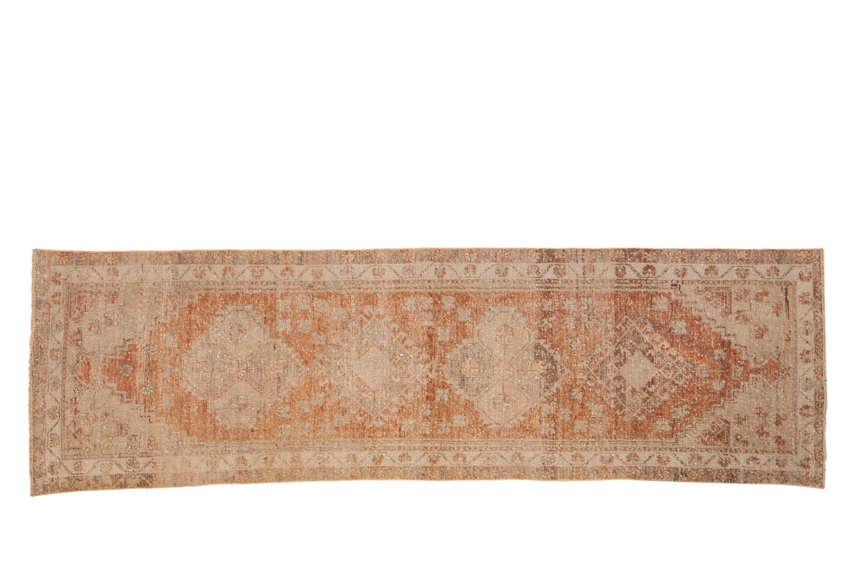 2.5x9 Vintage Distressed Oushak Rug Runner by Old New House® - main product image for Resin Society