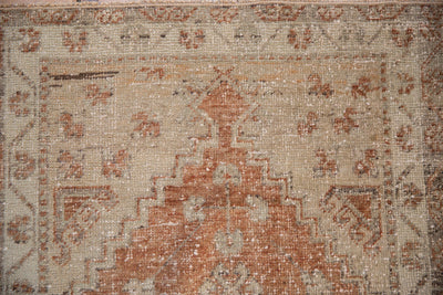 2.5x9 Vintage Distressed Oushak Rug Runner by Old New House® - product image 3 for Resin Society