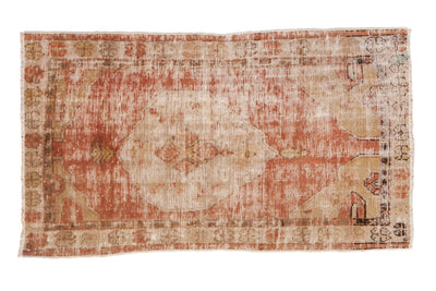 2.5x4.5 Vintage Distressed Oushak Rug