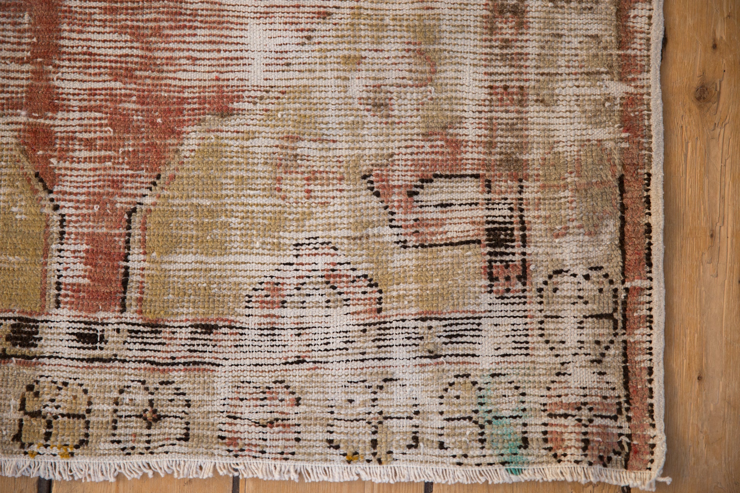 2.5x4.5 Vintage Distressed Oushak Rug