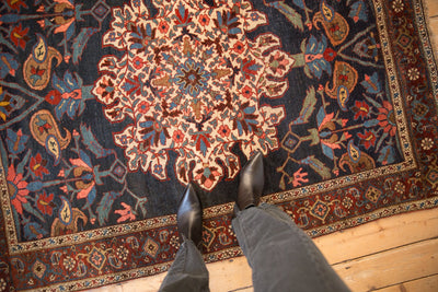 4.5x6 Antique Kurdish Bijar Rug by Old New House® - product image 2 for Resin Society