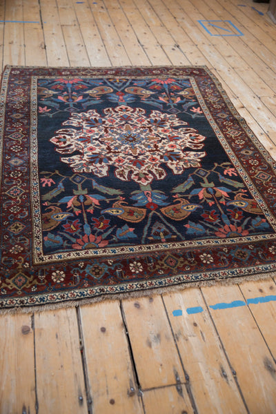 4.5x6 Antique Kurdish Bijar Rug by Old New House® - product image 8 for Resin Society