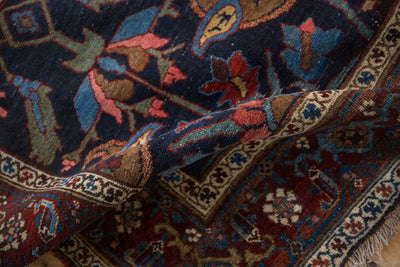 4.5x6 Antique Kurdish Bijar Rug by Old New House® - product image 11 for Resin Society