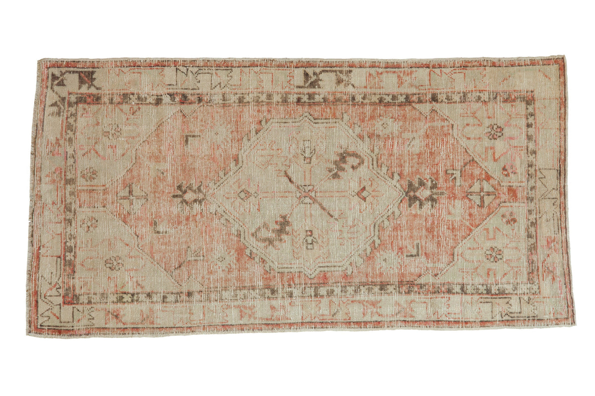 2.5x5 Vintage Distressed Oushak Rug Runner by Old New House® - main product image for Resin Society