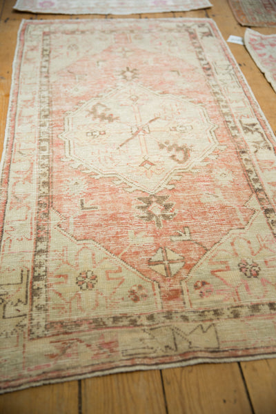 2.5x5 Vintage Distressed Oushak Rug Runner by Old New House® - product image 4 for Resin Society