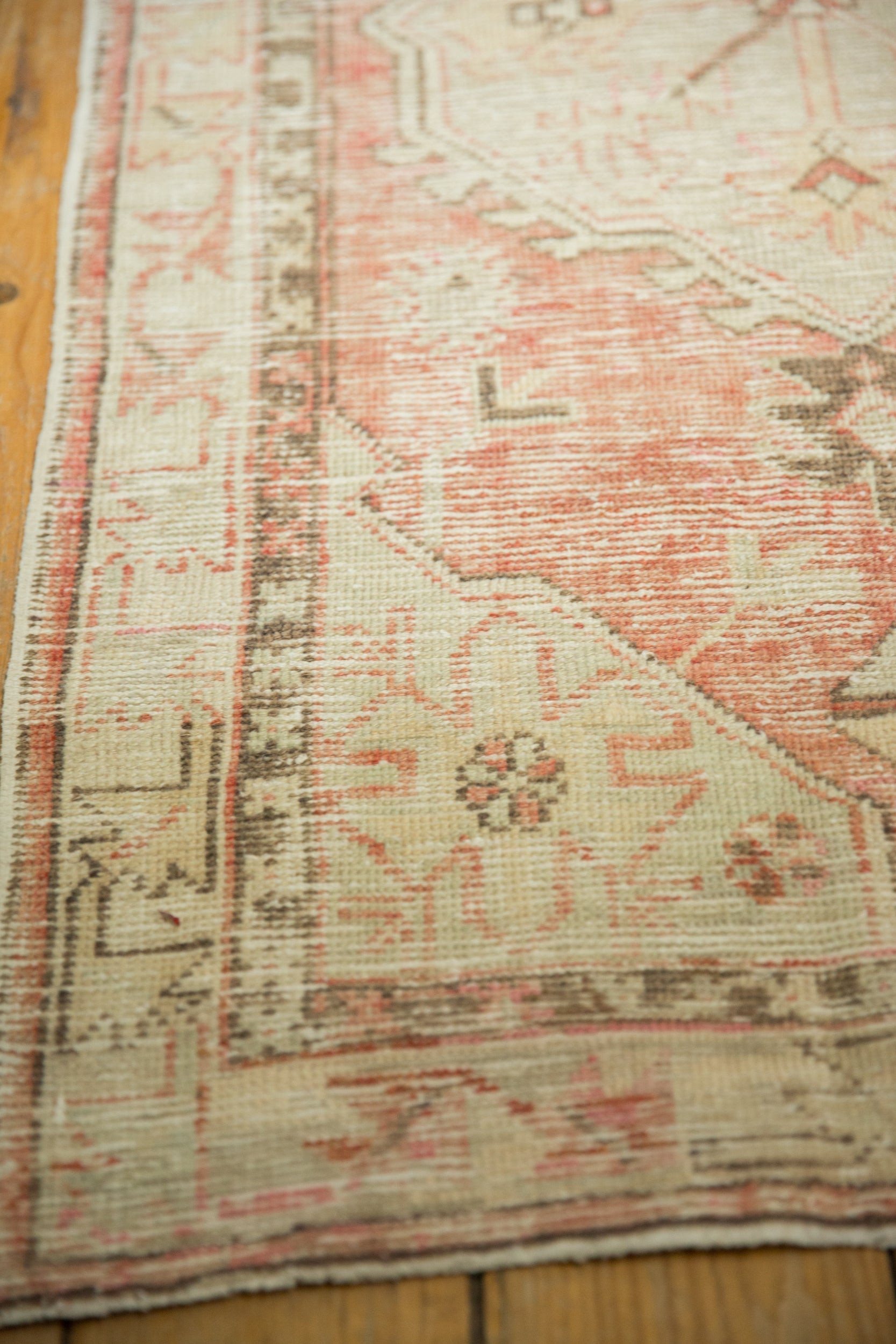 2.5x5 Vintage Distressed Oushak Rug Runner by Old New House® - product image 5 for Resin Society