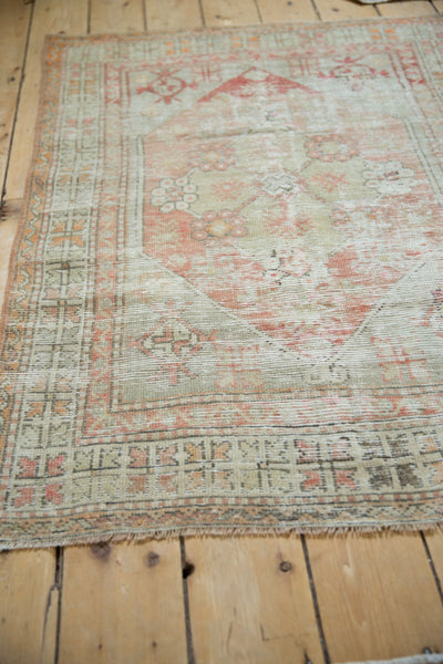 3x4 Vintage Distressed Oushak Square Rug by Old New House® - product image 7 for Resin Society