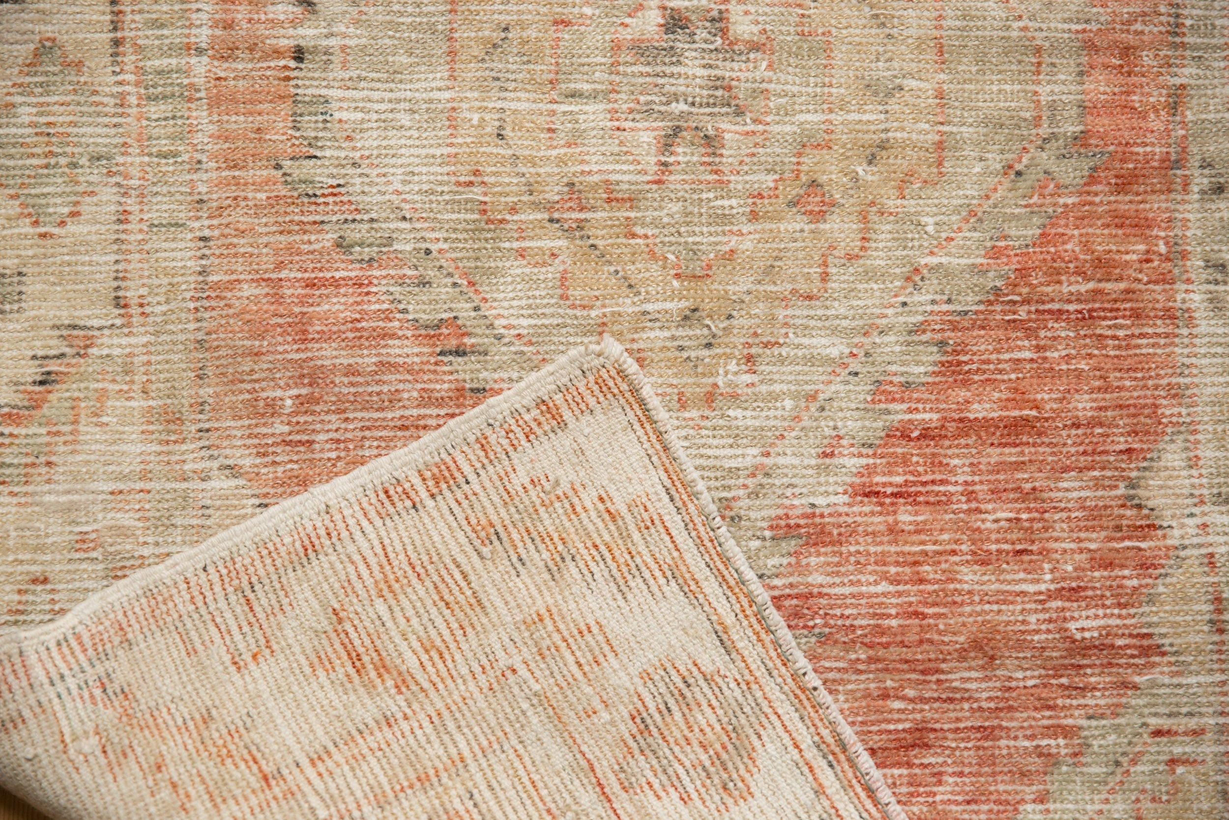 2.5x4.5 Vintage Distressed Oushak Rug by Old New House® - product image 8 for Resin Society