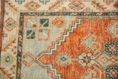 2.5x5 Vintage Distressed Oushak Rug Runner by Old New House® - product image 3 for Resin Society