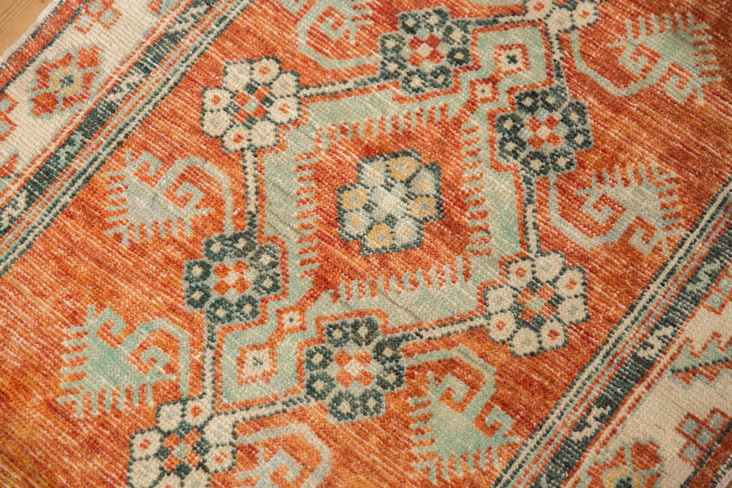 2.5x5 Vintage Distressed Oushak Rug Runner by Old New House® - product image 5 for Resin Society
