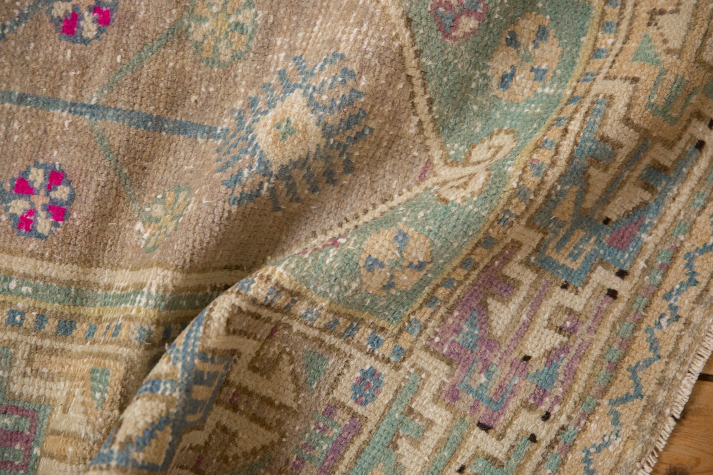 2.5x4.5 Vintage Distressed Oushak Rug by Old New House® - product image 9 for Resin Society