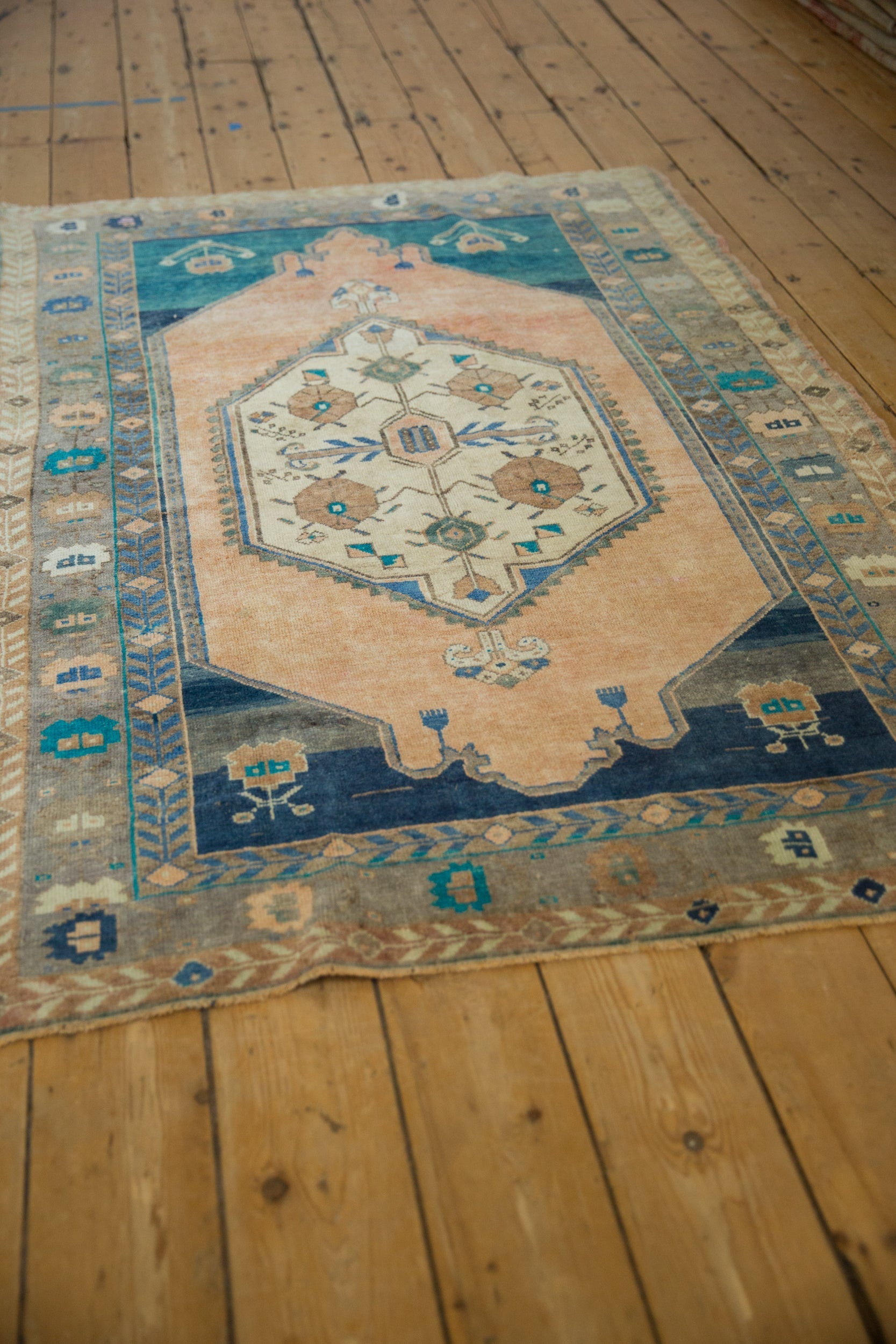 4x6 Vintage Distressed Oushak Rug by Old New House® - product image 4 for Resin Society