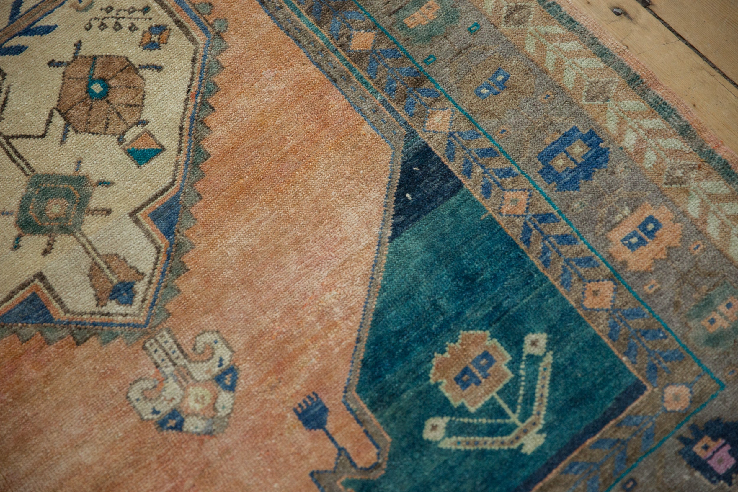 4x6 Vintage Distressed Oushak Rug by Old New House® - product image 8 for Resin Society
