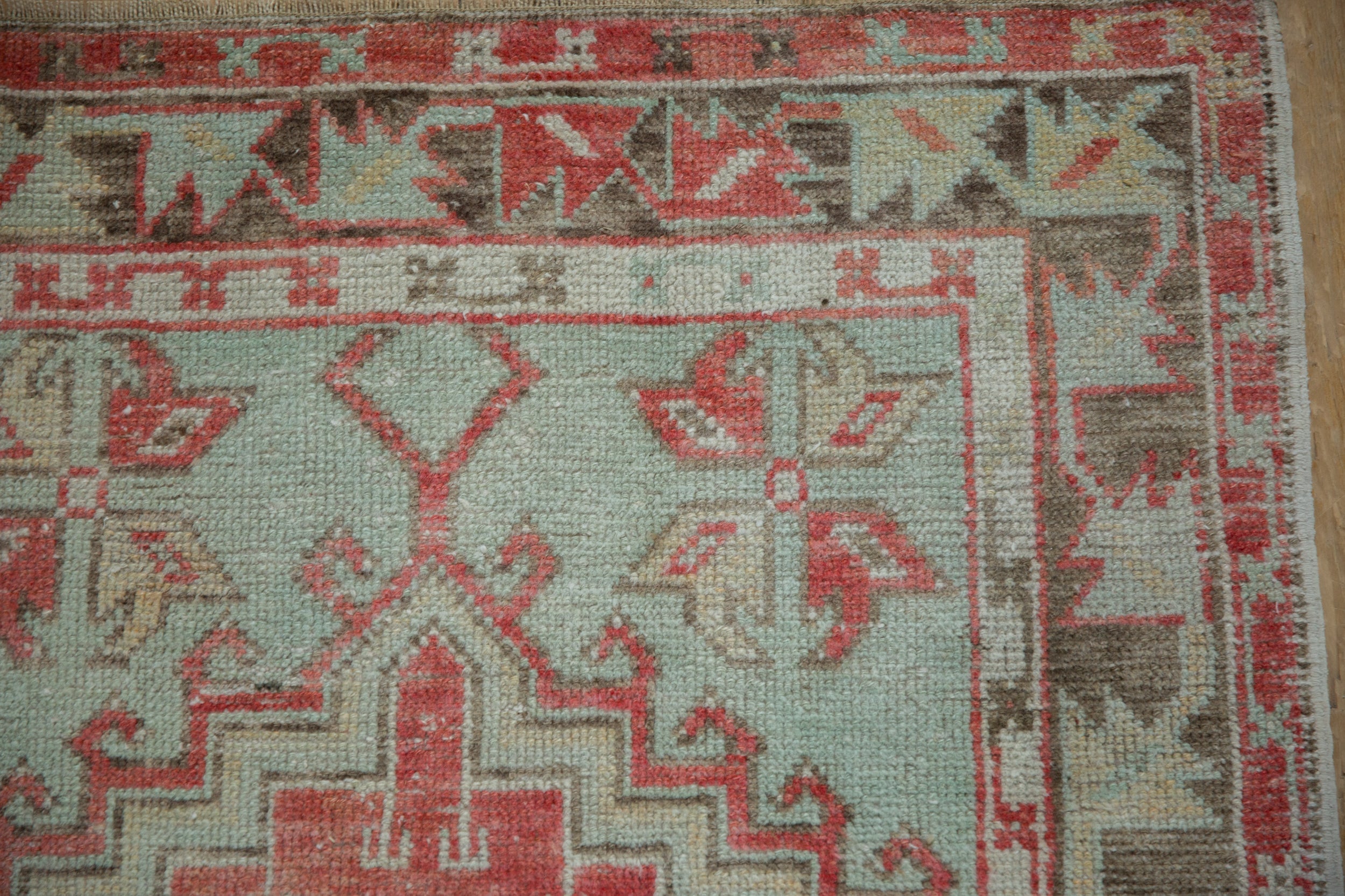 2.5x5 Vintage Distressed Oushak Rug Runner by Old New House® - product image 3 for Resin Society
