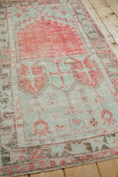 2.5x5 Vintage Distressed Oushak Rug Runner by Old New House® - product image 5 for Resin Society